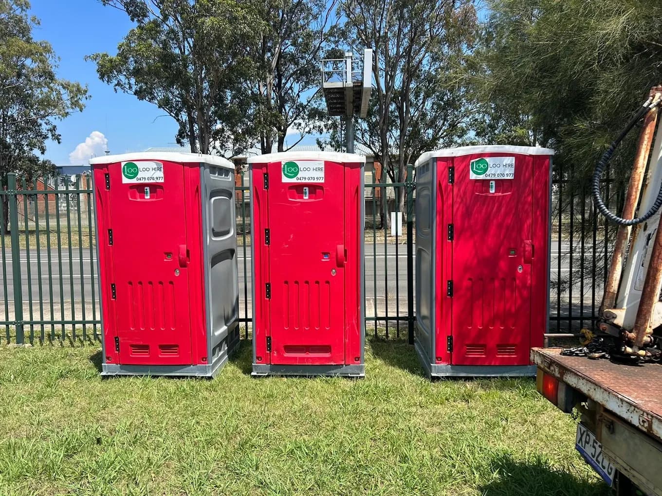 Construction site portable toilets - Loo Hire for Sydney