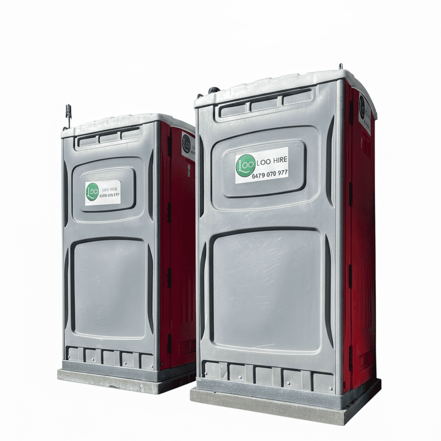 Loo For Hire premium portable toilet rental for construction sites and events across Sydney, Melbourne and Brisbane