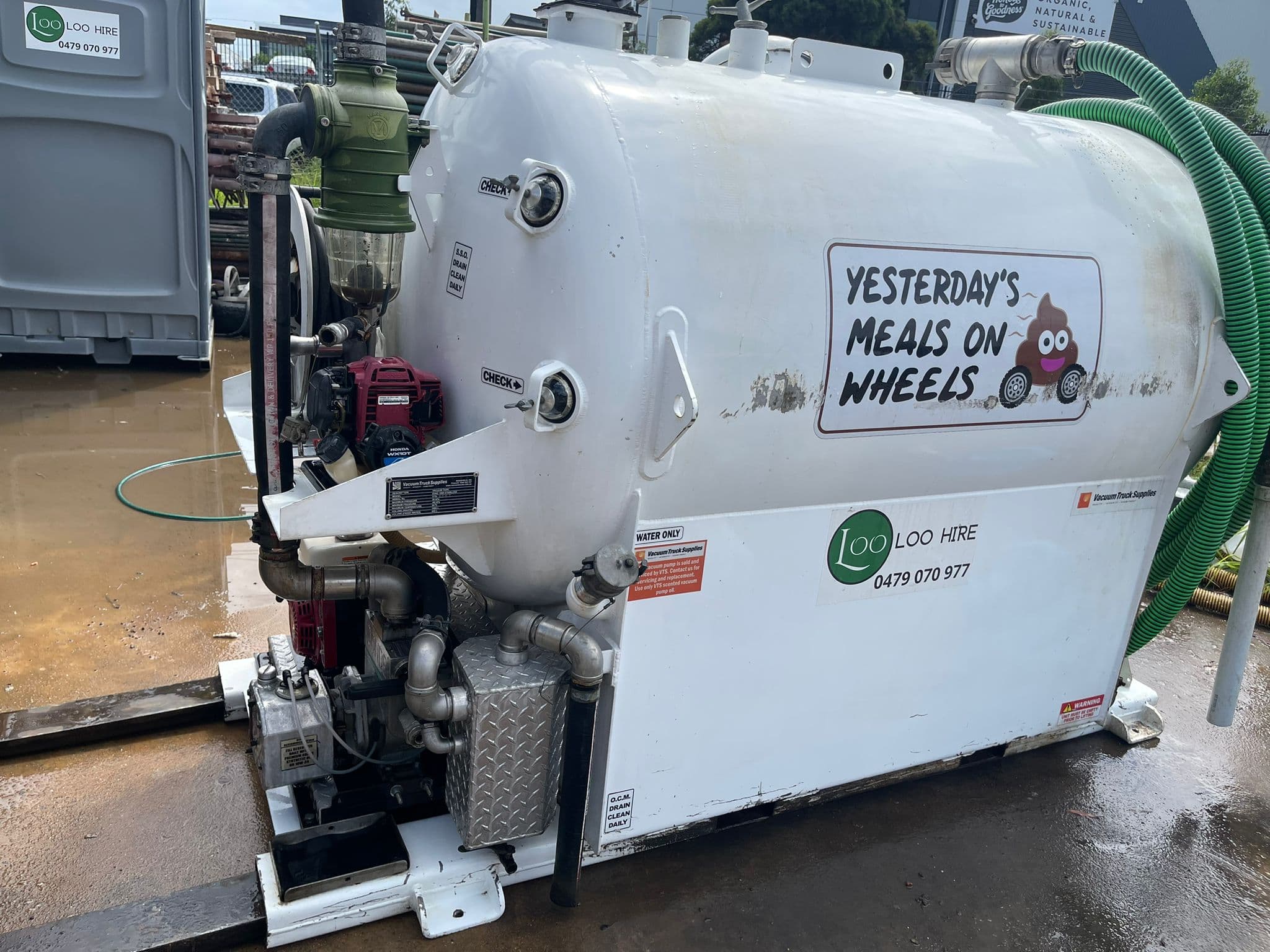 Waste Tank Pump Outs - Loo For Hire